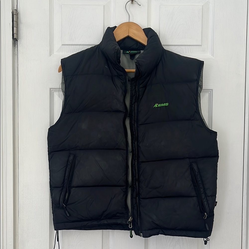 Women's Black EMS Puffer Vest
